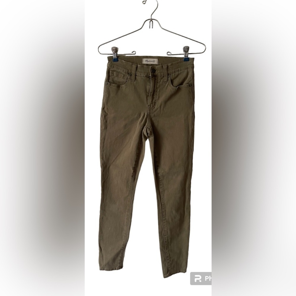 Women’s Madewell Olive Skinny Pants